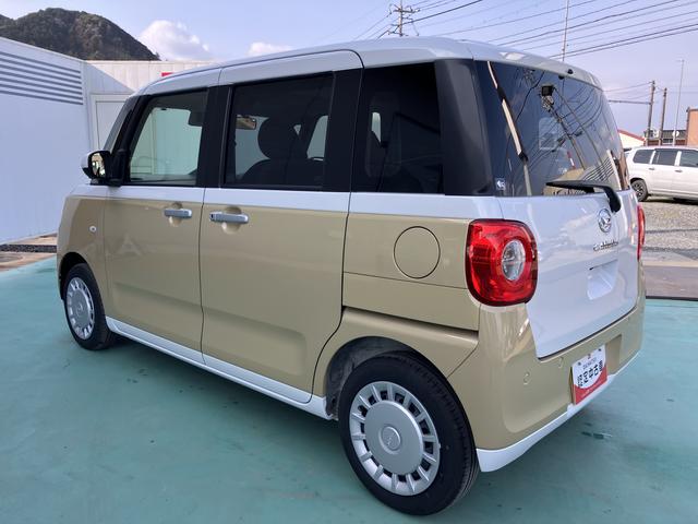 ムーヴキャンバスストライプスＸスマートキ　キーフリー　ＡＢＳ　エアバック（山口県）の中古車