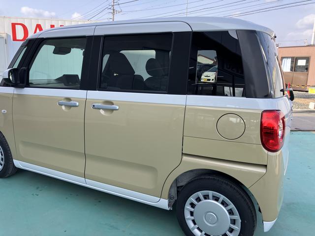 ムーヴキャンバスストライプスＸスマートキ　キーフリー　ＡＢＳ　エアバック（山口県）の中古車