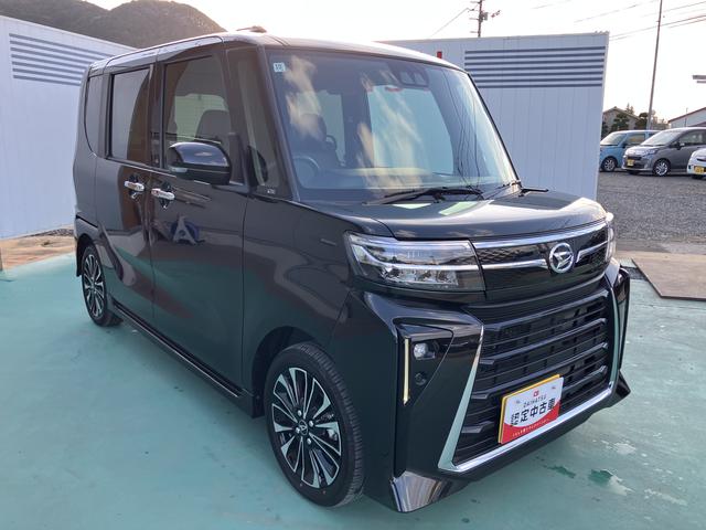 タントカスタムＲＳキーフリーキー　タ−ボ　ＡＢＳ　アルミホイール　エアバック　スマートキープッシュスタート（山口県）の中古車