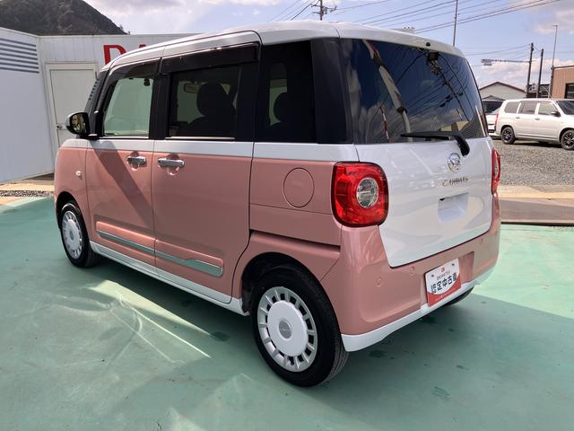 ムーヴキャンバスストライプスＧインテリキー　キーフリー　ワンオーナー　エアバック　ＡＢＳ　点検記録簿付（山口県）の中古車