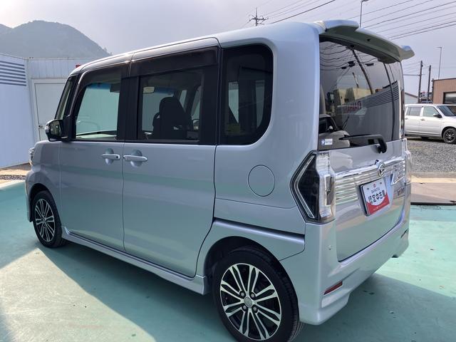 タントカスタムＲＳ　トップエディションＳＡIII記録簿有　キーフリー　ナビ＆ＴＶ　ＥＴＣ　ワンオーナー　ＡＢＳ　アルミホイール　エアバッグ　スマートキーシステム　ターボモデル（山口県）の中古車