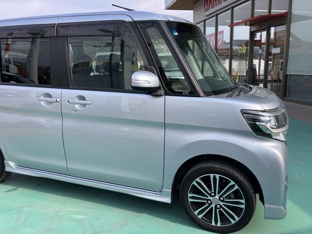 タントカスタムＲＳ　トップエディションＳＡIII記録簿有　キーフリー　ナビ＆ＴＶ　ＥＴＣ　ワンオーナー　ＡＢＳ　アルミホイール　エアバッグ　スマートキーシステム　ターボモデル（山口県）の中古車