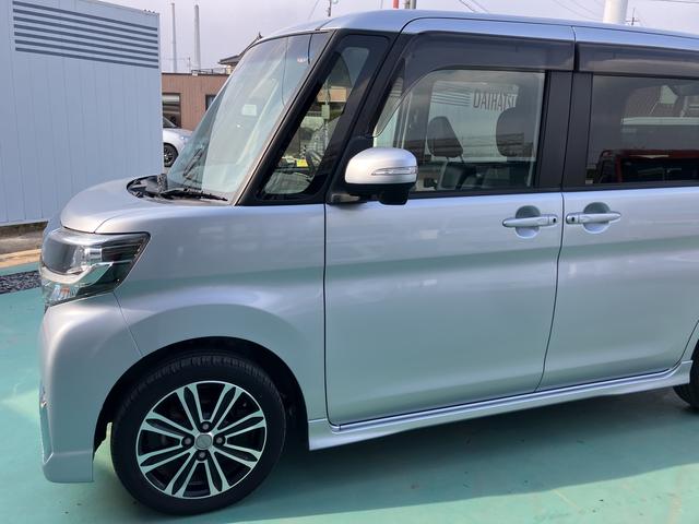 タントカスタムＲＳ　トップエディションＳＡIII記録簿有　キーフリー　ナビ＆ＴＶ　ＥＴＣ　ワンオーナー　ＡＢＳ　アルミホイール　エアバッグ　スマートキーシステム　ターボモデル（山口県）の中古車