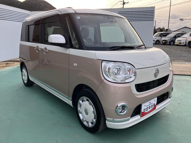 ムーヴキャンバスＧメイクアップ　ＳＡIIIナビ　エアバッグ　キーフリー　ＡＢＳ　記録簿　Ｓキー　ナビ付き　Ａライト　電動格納ミラー　イモビ　ワンオーナー車　ｉ−ｓｔｏｐ　オートマチックハイビーム　ＬＥＤ　車線逸脱警報　衝突安全ボディ（山口県）の中古車