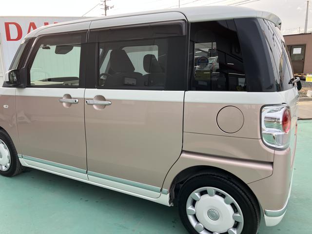 ムーヴキャンバスＧメイクアップ　ＳＡIIIナビ　エアバッグ　キーフリー　ＡＢＳ　記録簿　Ｓキー　ナビ付き　Ａライト　電動格納ミラー　イモビ　ワンオーナー車　ｉ−ｓｔｏｐ　オートマチックハイビーム　ＬＥＤ　車線逸脱警報　衝突安全ボディ（山口県）の中古車