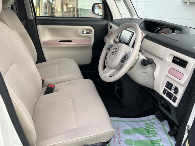 ムーヴキャンバスＧメイクアップ　ＳＡIIIナビ　エアバッグ　キーフリー　ＡＢＳ　記録簿　Ｓキー　ナビ付き　Ａライト　電動格納ミラー　イモビ　ワンオーナー車　ｉ−ｓｔｏｐ　オートマチックハイビーム　ＬＥＤ　車線逸脱警報　衝突安全ボディ（山口県）の中古車