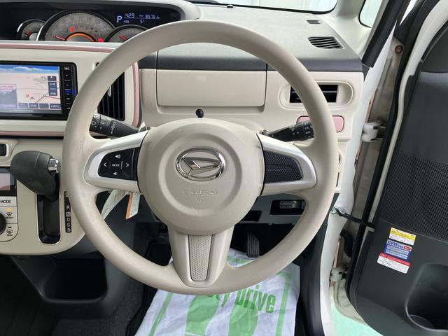 ムーヴキャンバスＧメイクアップ　ＳＡIIIナビ　エアバッグ　キーフリー　ＡＢＳ　記録簿　Ｓキー　ナビ付き　Ａライト　電動格納ミラー　イモビ　ワンオーナー車　ｉ−ｓｔｏｐ　オートマチックハイビーム　ＬＥＤ　車線逸脱警報　衝突安全ボディ（山口県）の中古車