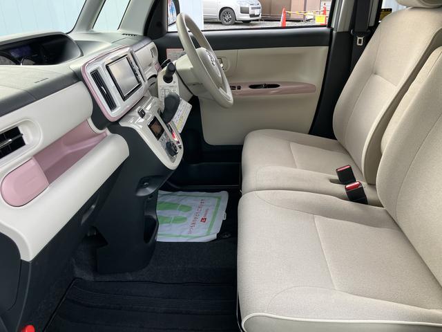 ムーヴキャンバスＧメイクアップ　ＳＡIIIナビ　エアバッグ　キーフリー　ＡＢＳ　記録簿　Ｓキー　ナビ付き　Ａライト　電動格納ミラー　イモビ　ワンオーナー車　ｉ−ｓｔｏｐ　オートマチックハイビーム　ＬＥＤ　車線逸脱警報　衝突安全ボディ（山口県）の中古車