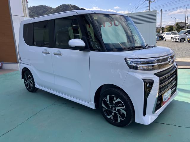 タントカスタムＸエアバック付き　キーフリーキー　スマートキー＆プッシュスタート　ＡＢＳ　アルミホイール（山口県）の中古車