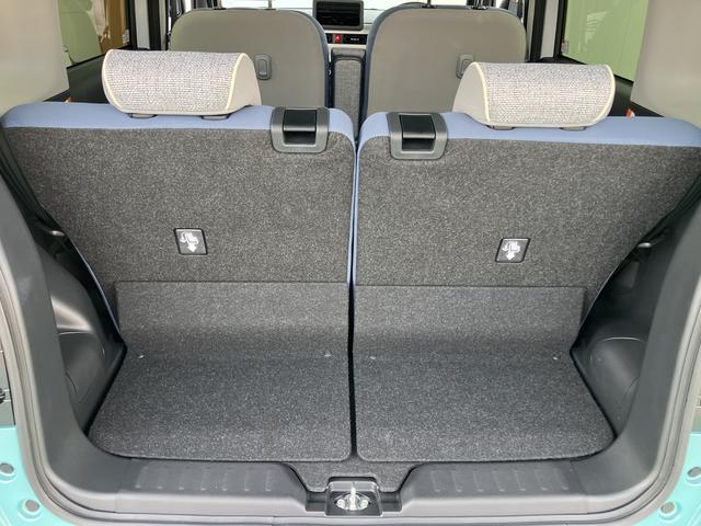 ムーヴキャンバスストライプスＧインテリキー　キーフリー　エアバック　ＡＢＳ（山口県）の中古車