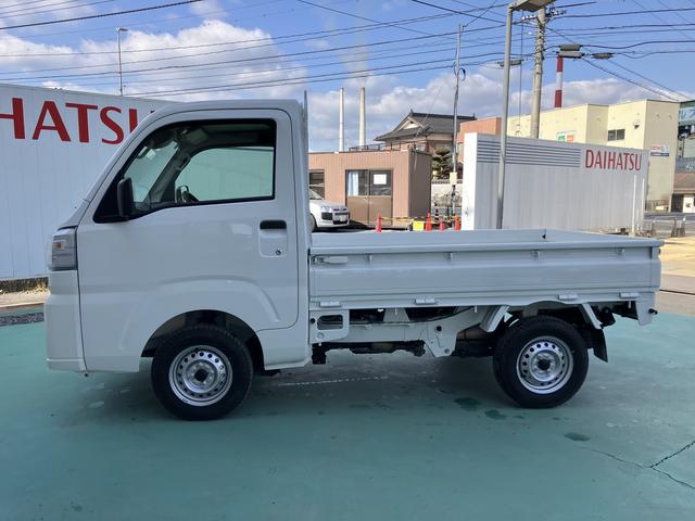 ハイゼットトラックスタンダードパワステ付　切替式４ＷＤ　エアコン付　シングルエアバッグ　ＡＢＳ（山口県）の中古車