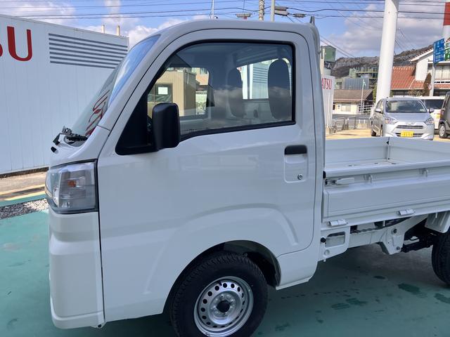 ハイゼットトラックスタンダードパワステ付　切替式４ＷＤ　エアコン付　シングルエアバッグ　ＡＢＳ（山口県）の中古車