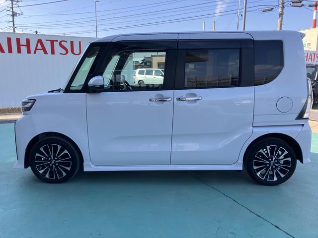 タントカスタムＲＳキーフリーキー　タ−ボ　ＡＢＳ　点検記録簿　アルミホイール　エアバック　スマートキープッシュスタート（山口県）の中古車