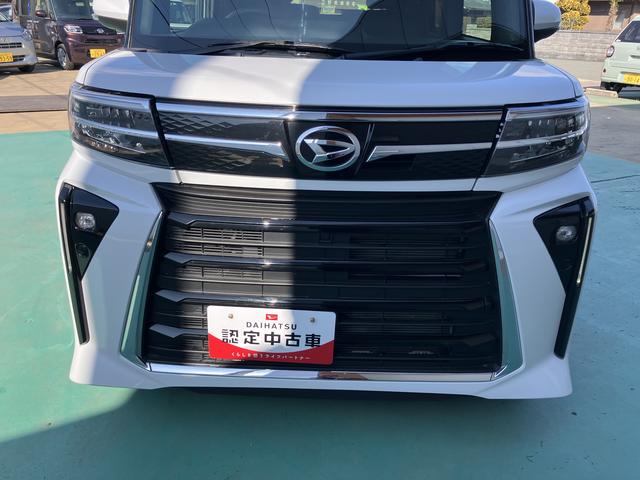 タントカスタムＲＳキーフリーキー　タ−ボ　ＡＢＳ　点検記録簿　アルミホイール　エアバック　スマートキープッシュスタート（山口県）の中古車