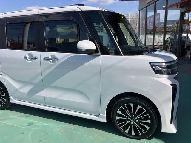 タントカスタムＲＳキーフリーキー　タ−ボ　ＡＢＳ　点検記録簿　アルミホイール　エアバック　スマートキープッシュスタート（山口県）の中古車