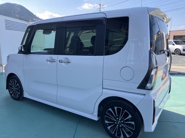 タントカスタムＲＳキーフリーキー　タ−ボ　ＡＢＳ　点検記録簿　アルミホイール　エアバック　スマートキープッシュスタート（山口県）の中古車