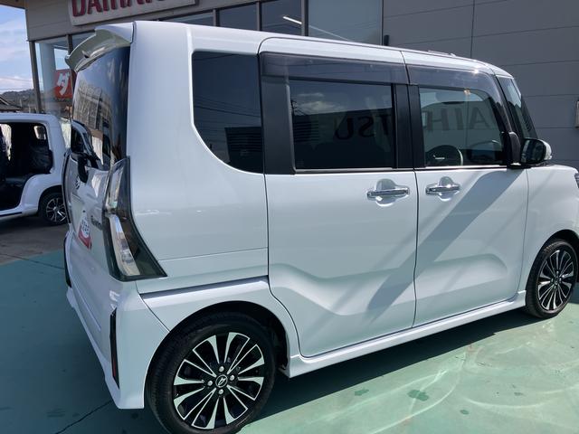 タントカスタムＲＳキーフリーキー　タ−ボ　ＡＢＳ　点検記録簿　アルミホイール　エアバック　スマートキープッシュスタート（山口県）の中古車