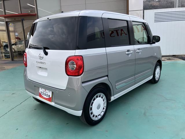 ムーヴキャンバスストライプスＧインテリキー　キーフリー　エアバック　ＡＢＳ（山口県）の中古車