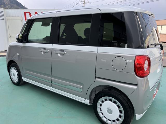 ムーヴキャンバスストライプスＧインテリキー　キーフリー　エアバック　ＡＢＳ（山口県）の中古車