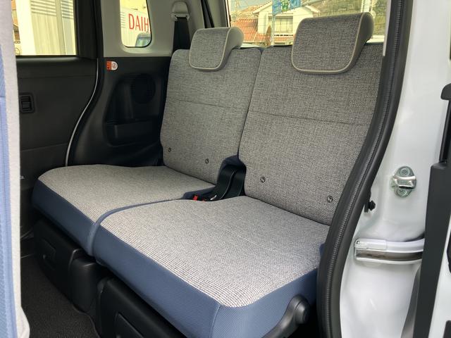 ムーヴキャンバスストライプスＧインテリキー　キーフリー　エアバック　ＡＢＳ（山口県）の中古車