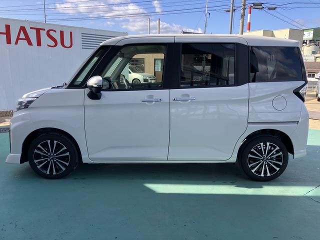 トールカスタムＧ　ターボキーフリーキー　ＴＶ　アルミホイール　エアバック　ＡＢＳ　スマキ−　ターボモデル（山口県）の中古車