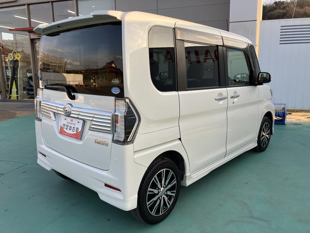 タントカスタムＸ　トップエディションＳＡII１オーナー　ナビ＆ＴＶ　キーフリーシステム　定期点検記録簿　アルミ　ＡＢＳ　スマートキーＰスタート　運転席エアバック（山口県）の中古車