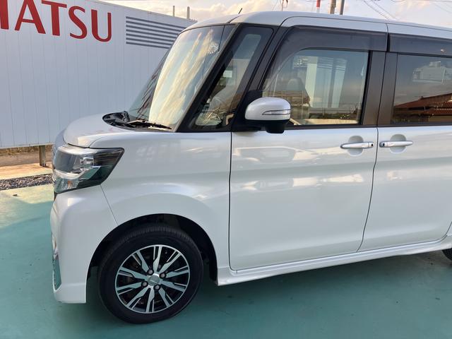 タントカスタムＸ　トップエディションＳＡII１オーナー　ナビ＆ＴＶ　キーフリーシステム　定期点検記録簿　アルミ　ＡＢＳ　スマートキーＰスタート　運転席エアバック（山口県）の中古車