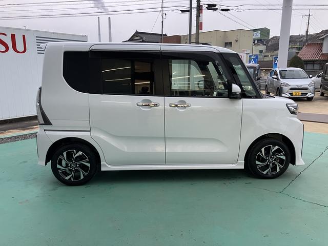 タントカスタムＸ１オーナ　点検記録簿　エアバック付き　キーフリーキー　ナビＴＶ　スマートキー＆プッシュスタート　ＡＢＳ　アルミホイール　禁煙（山口県）の中古車