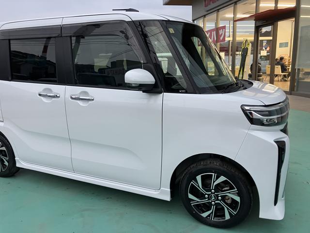 タントカスタムＸ１オーナ　点検記録簿　エアバック付き　キーフリーキー　ナビＴＶ　スマートキー＆プッシュスタート　ＡＢＳ　アルミホイール　禁煙（山口県）の中古車