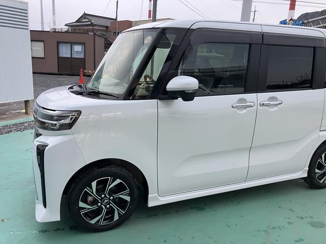 タントカスタムＸ１オーナ　点検記録簿　エアバック付き　キーフリーキー　ナビＴＶ　スマートキー＆プッシュスタート　ＡＢＳ　アルミホイール　禁煙（山口県）の中古車