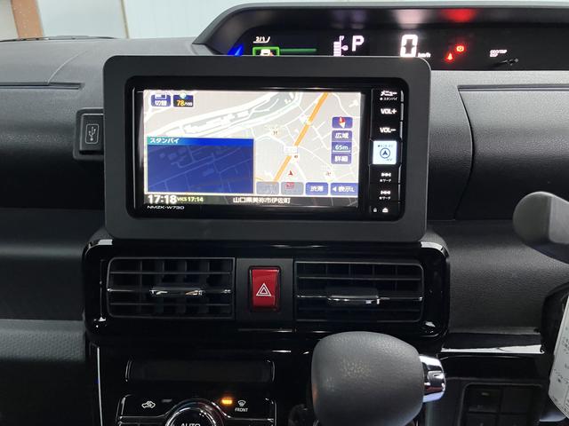 タントカスタムＸ１オーナ　点検記録簿　エアバック付き　キーフリーキー　ナビＴＶ　スマートキー＆プッシュスタート　ＡＢＳ　アルミホイール　禁煙（山口県）の中古車