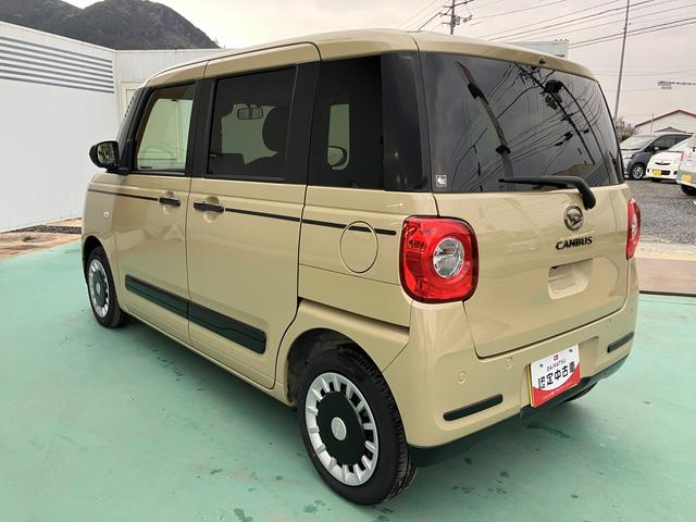 ムーヴキャンバスセオリーＧエアバック　フリーキー　ＡＢＳ　スマートキーＰスタート（山口県）の中古車