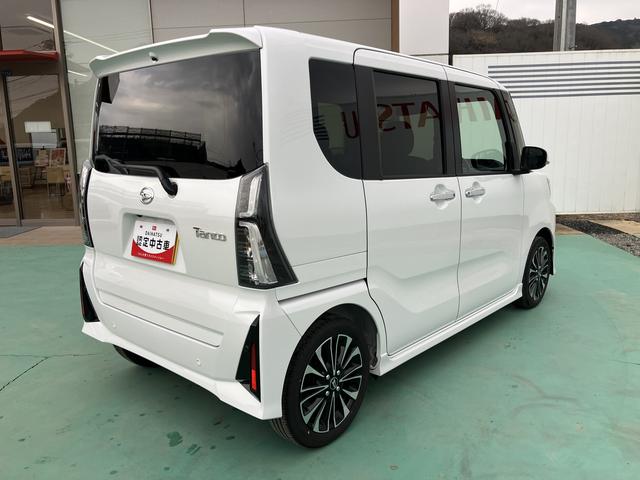 タントカスタムＲＳキーフリーキー　タ−ボ　ＡＢＳ　アルミホイール　エアバック　スマートキープッシュスタート（山口県）の中古車