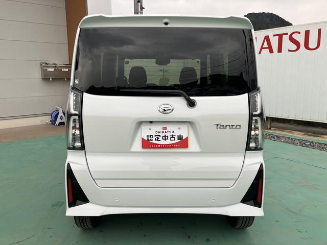 タントカスタムＲＳキーフリーキー　タ−ボ　ＡＢＳ　アルミホイール　エアバック　スマートキープッシュスタート（山口県）の中古車