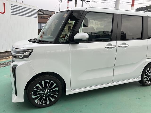 タントカスタムＲＳキーフリーキー　タ−ボ　ＡＢＳ　アルミホイール　エアバック　スマートキープッシュスタート（山口県）の中古車