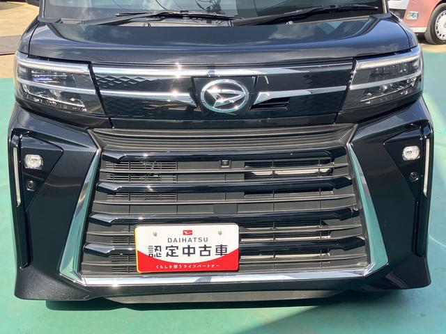 タントカスタムＲＳナビ付き　スマートエントリー　キーフリーキー　１オーナー　ターボ車　アルミホイール　ＡＢＳ　点検記録簿　エアバッグ（山口県）の中古車