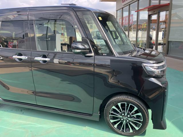 タントカスタムＲＳナビ付き　スマートエントリー　キーフリーキー　１オーナー　ターボ車　アルミホイール　ＡＢＳ　点検記録簿　エアバッグ（山口県）の中古車