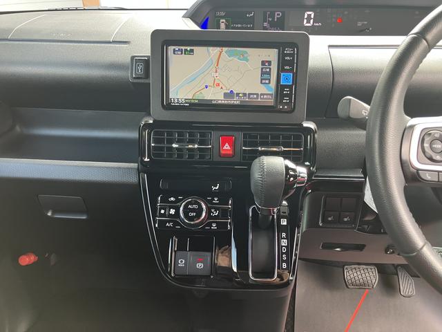 タントカスタムＲＳナビ付き　スマートエントリー　キーフリーキー　１オーナー　ターボ車　アルミホイール　ＡＢＳ　点検記録簿　エアバッグ（山口県）の中古車