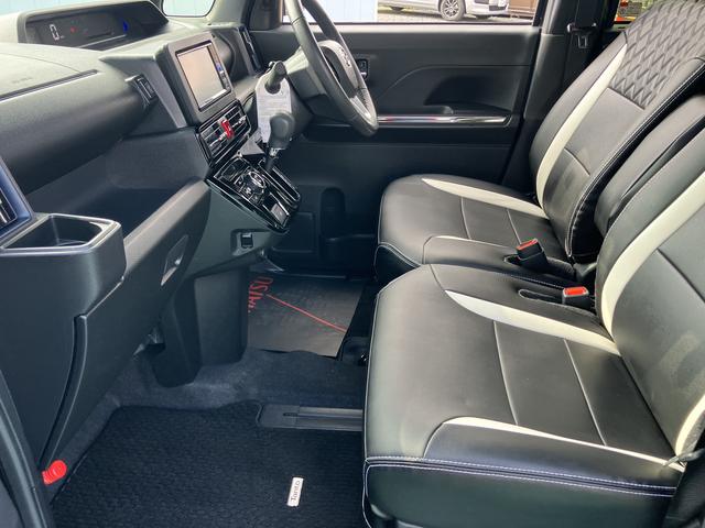 タントカスタムＲＳナビ付き　スマートエントリー　キーフリーキー　１オーナー　ターボ車　アルミホイール　ＡＢＳ　点検記録簿　エアバッグ（山口県）の中古車