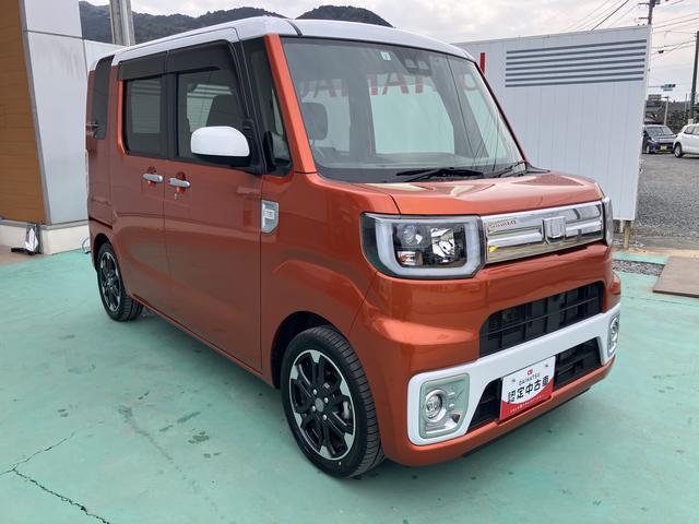 ウェイクGターボリミテッドSAIIIインテリキー ワンオーナー車 キーフリー ターボ アルミ エアバッグ ABS 記録簿 TVナビ(山口県)の中古車