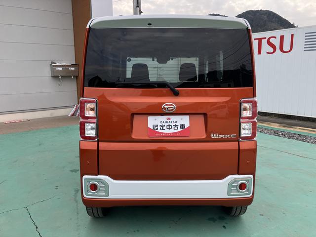ウェイクGターボリミテッドSAIIIインテリキー ワンオーナー車 キーフリー ターボ アルミ エアバッグ ABS 記録簿 TVナビ(山口県)の中古車