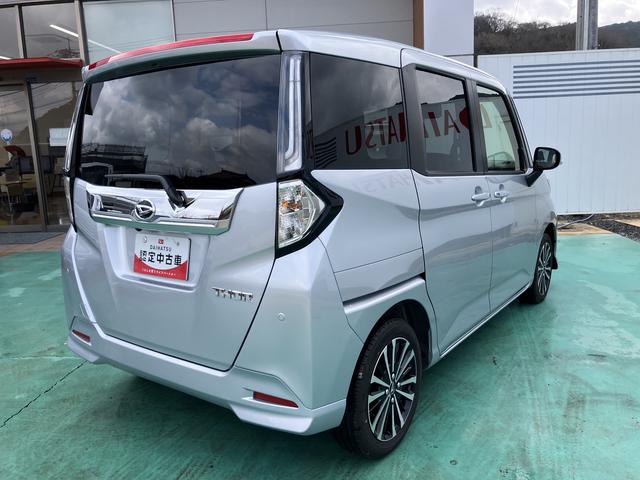 トールカスタムＧ　ターボターボ車　キーフリーシステム　ＴＶ　スマキ−　アルミホイール　ＡＢＳ　エアバック（山口県）の中古車