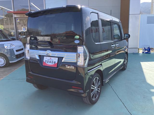 タントカスタムＲＳ　トップエディションＳＡIIIターボモデル　ＡＷ　キーレスエントリー　ワンオーナー　エアバッグ　ＡＢＳ　スマートキー・プッシュスタート（山口県）の中古車