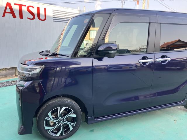 タントカスタムＸ１オーナ　キーレススタートシステム　スマートキー　点検記録簿　ＡＢＳ付　アルミホイール　エアバック（山口県）の中古車