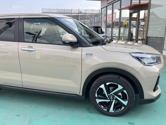 ロッキープレミアムG HEVキーフリーシステム アルミホイール スマートキー ABS エアバッグ(山口県)の中古車