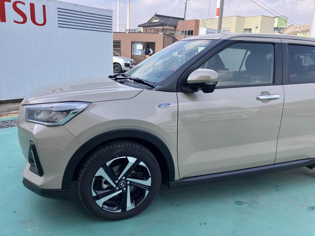 ロッキープレミアムG HEVキーフリーシステム アルミホイール スマートキー ABS エアバッグ(山口県)の中古車