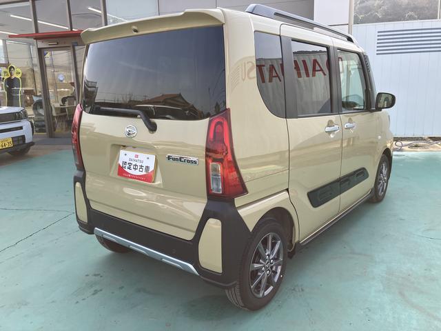 タントファンクロススマートキー＆プッシュスタート　エアバック　アルミホイール　キーフリー　ＡＢＳ（山口県）の中古車