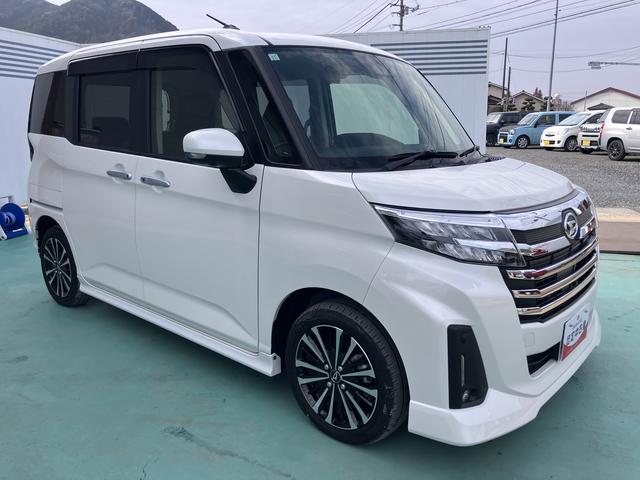 トールカスタムＧ　ターボターボ車　キーフリーシステム　スマキ−　アルミホイール　記録簿　ＡＢＳ　エアバック（山口県）の中古車