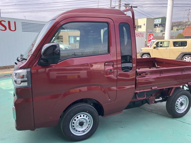 ハイゼットトラックジャンボエクストラキーレスキー　スマートキープッシュスタート　運転席エアバッグ　切替式４ＷＤ　ＡＢＳ（山口県）の中古車