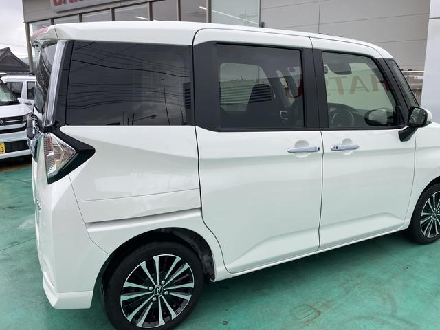 トールカスタムＧ　ターボターボ車　キーフリーシステム　ＴＶ　スマキ−　アルミホイール　ＡＢＳ　エアバック（山口県）の中古車